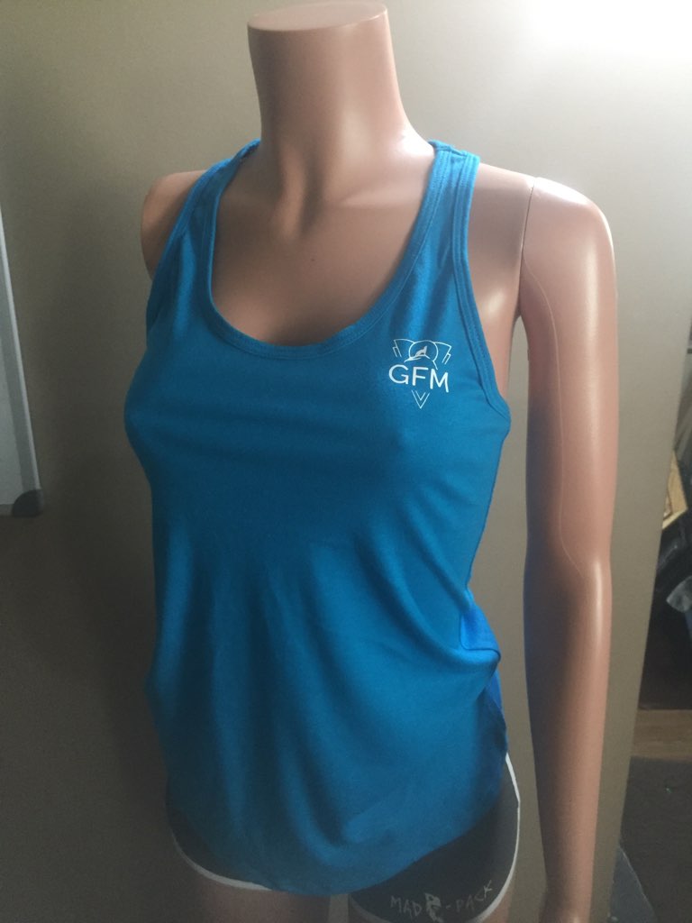 Women's Turquoise GFM tank