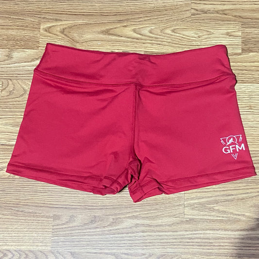 Ladies GFM Red Shorts