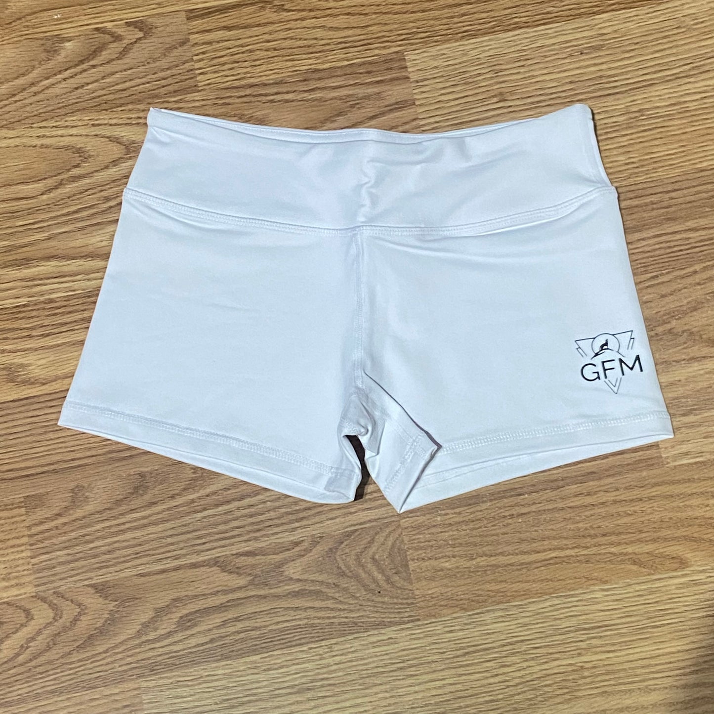 Ladies GFM White Shorts
