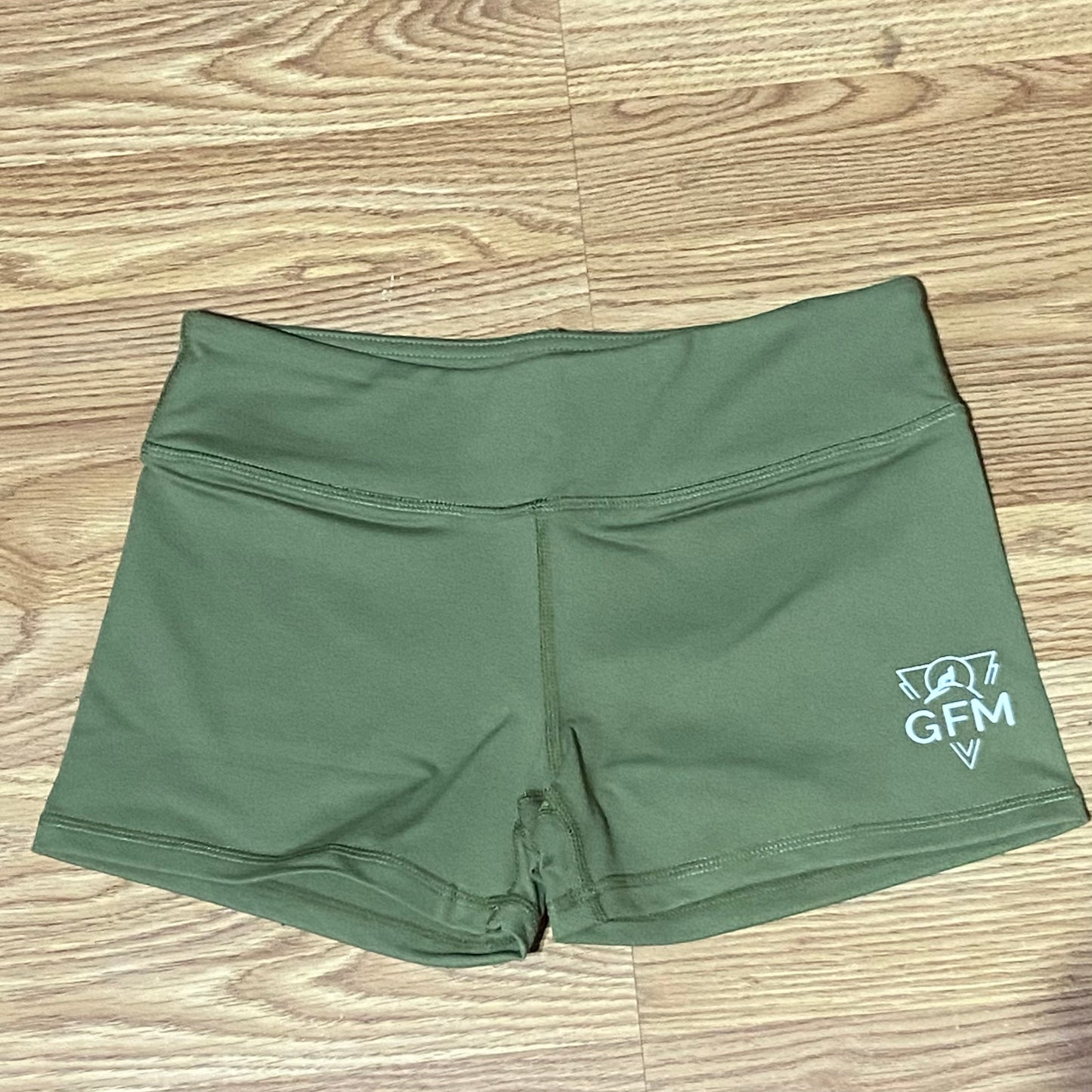 Ladies GFM Green/Olive Shorts