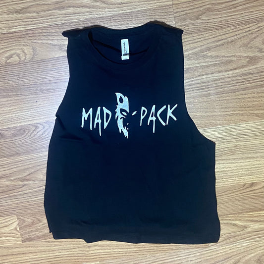 Ladies Black MadPack Tank/Tee