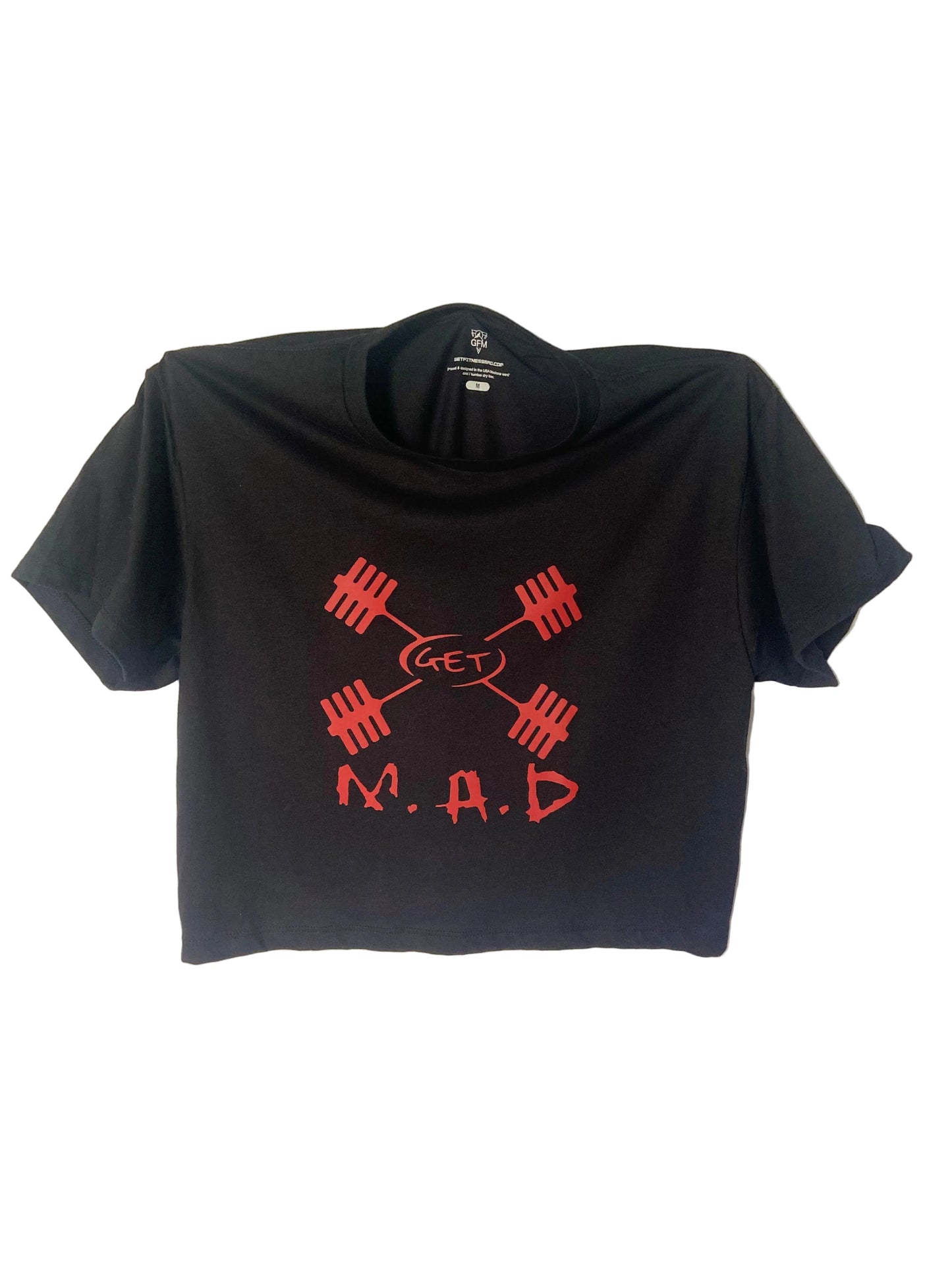 GET MAD Crop Tee