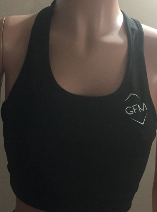 Black GFM Crop Tank
