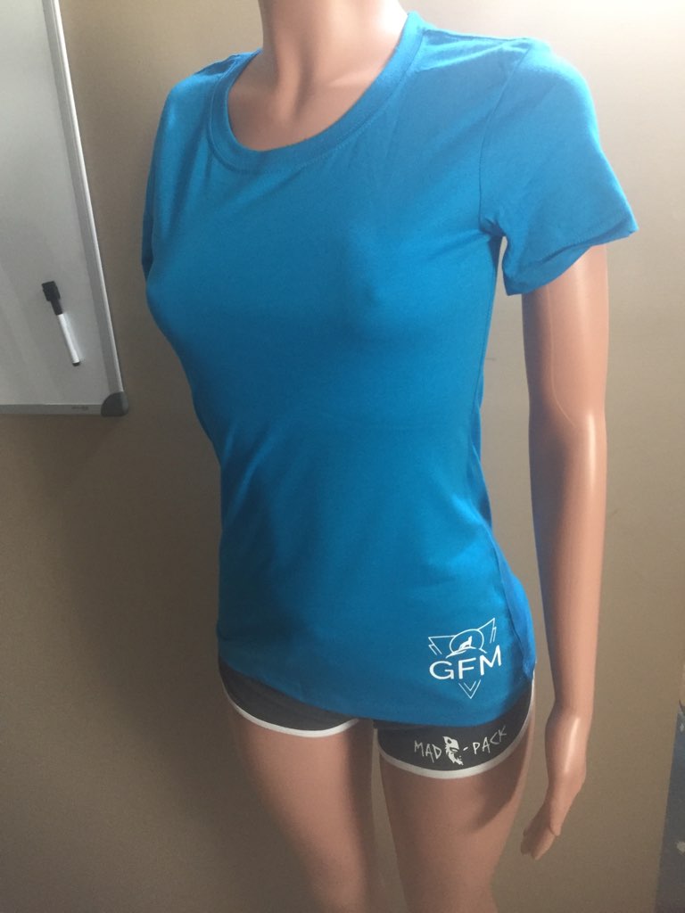 Women's Turquoise GFM tee